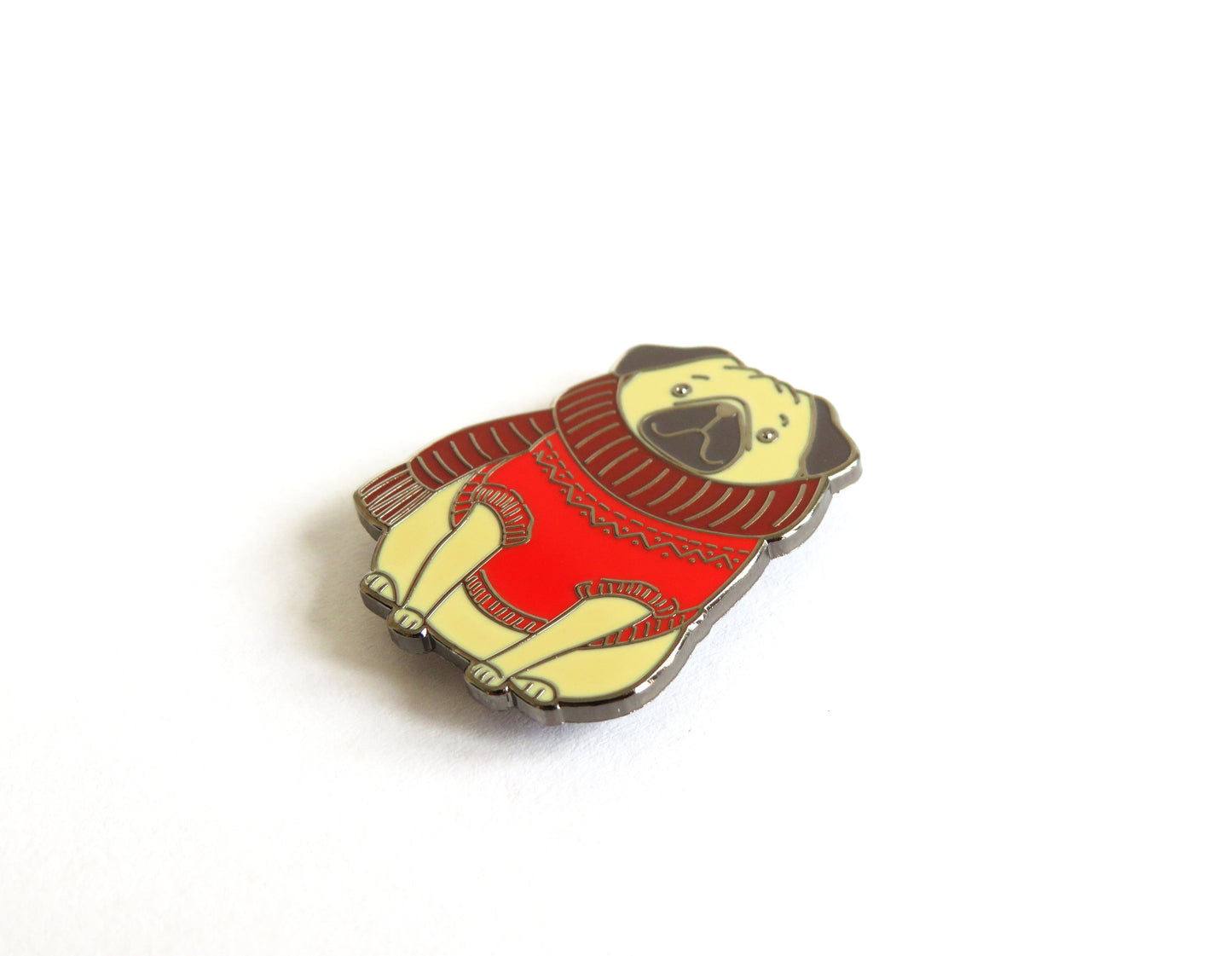 Letistitch Magnetic Needleminder – “Jolly Pug” SKU 14371