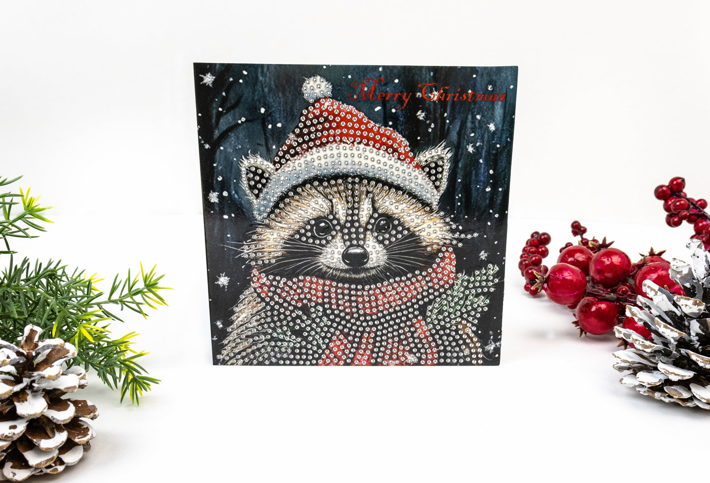 Jolly Little Friends – DIY Diamond Painting Christmas Card Kit (Kit of 6) 348-0923