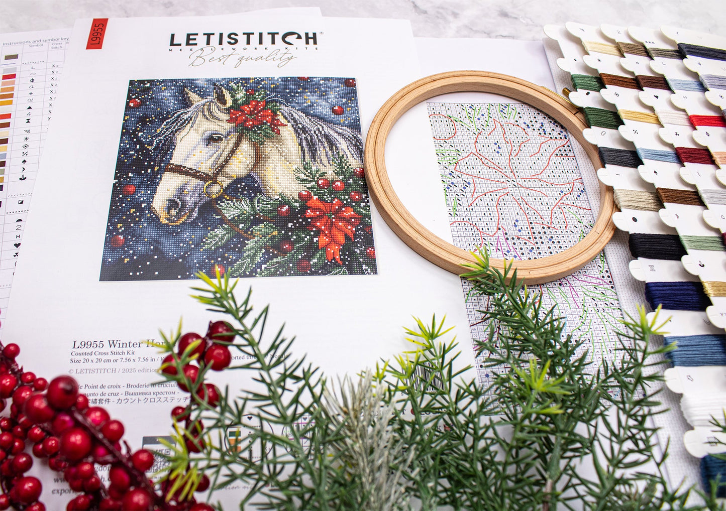 L9955 Winter Horse