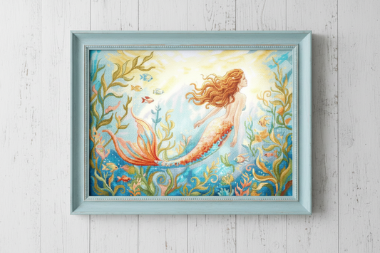 L9981 Mermaid Dreams Cross Stitch Kit