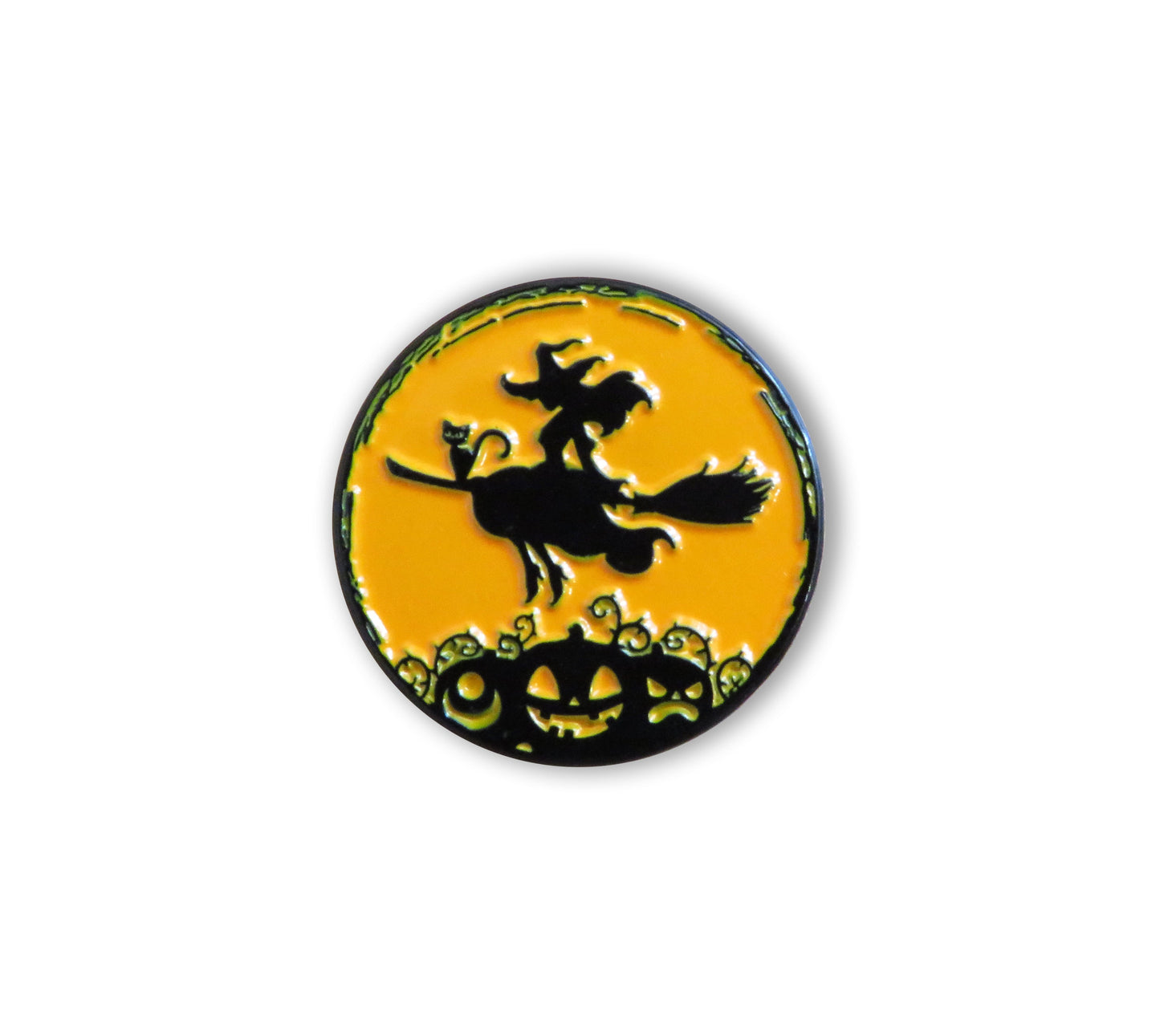 Letistitch Halloween ride Chart Holder; Needle Minder Magnet 14331