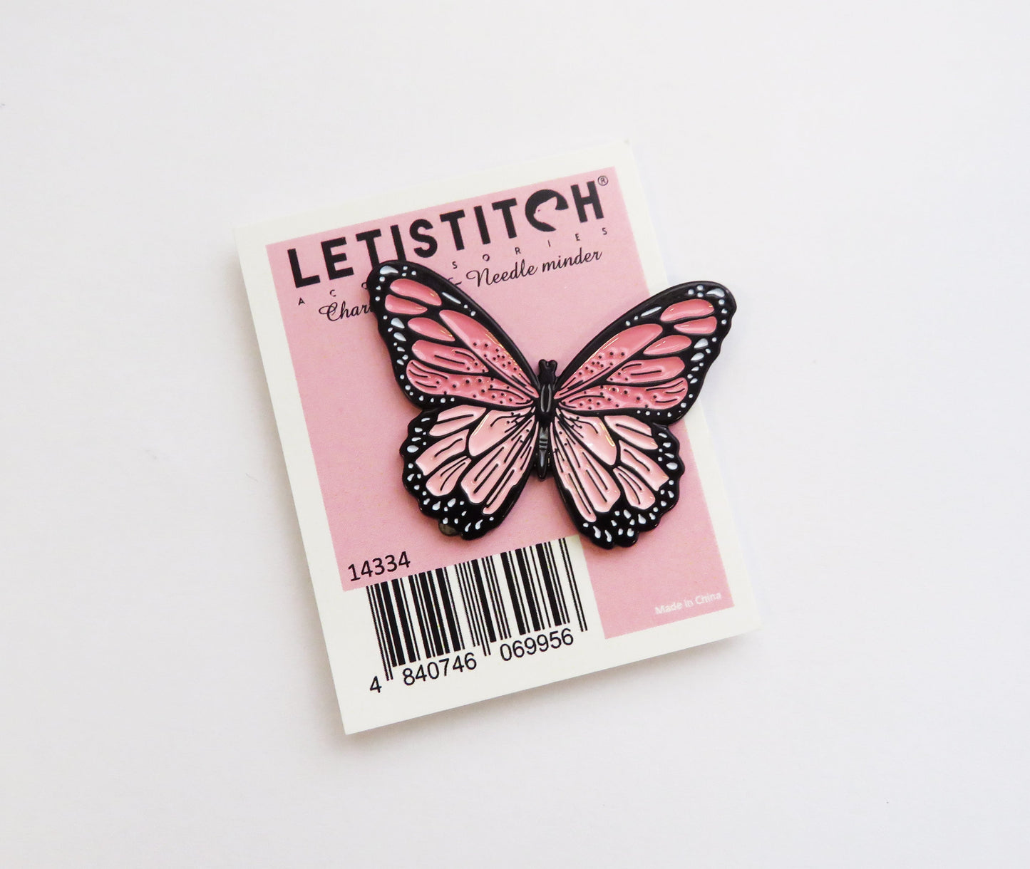 Letistitch Spring Butterfly Chart Holder & Needle Minder 14334