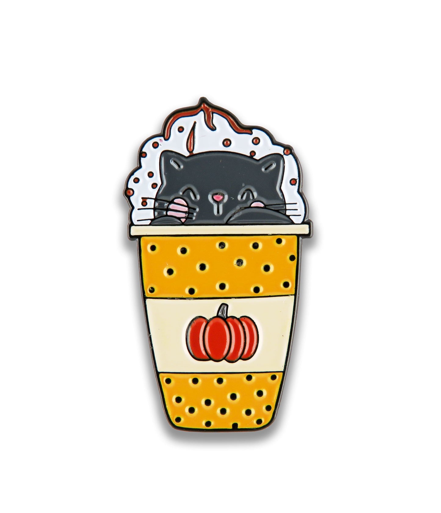 Letistitch Pumpkin Spice Latte Chart Holder & Needle Minder 14349