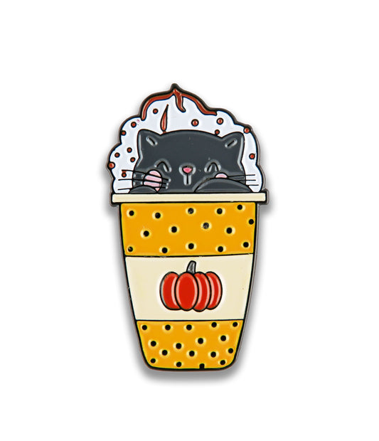 Letistitch Pumpkin Spice Latte Chart Holder & Needle Minder 14349