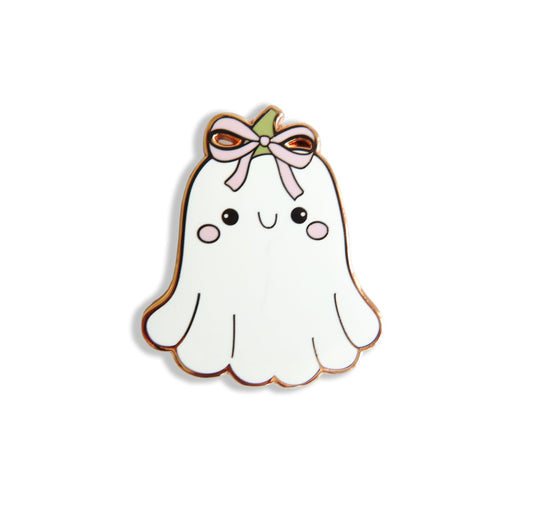 Letistitch SKU 14363 Boo – The ghost with the pink bow