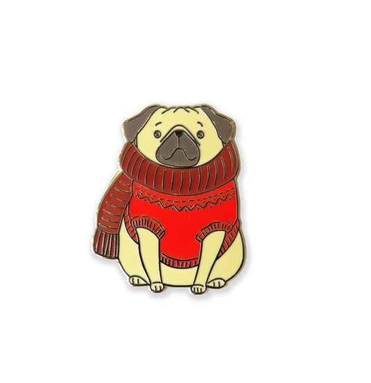 Letistitch Magnetic Needleminder –  “Jolly Pug” SKU 14371