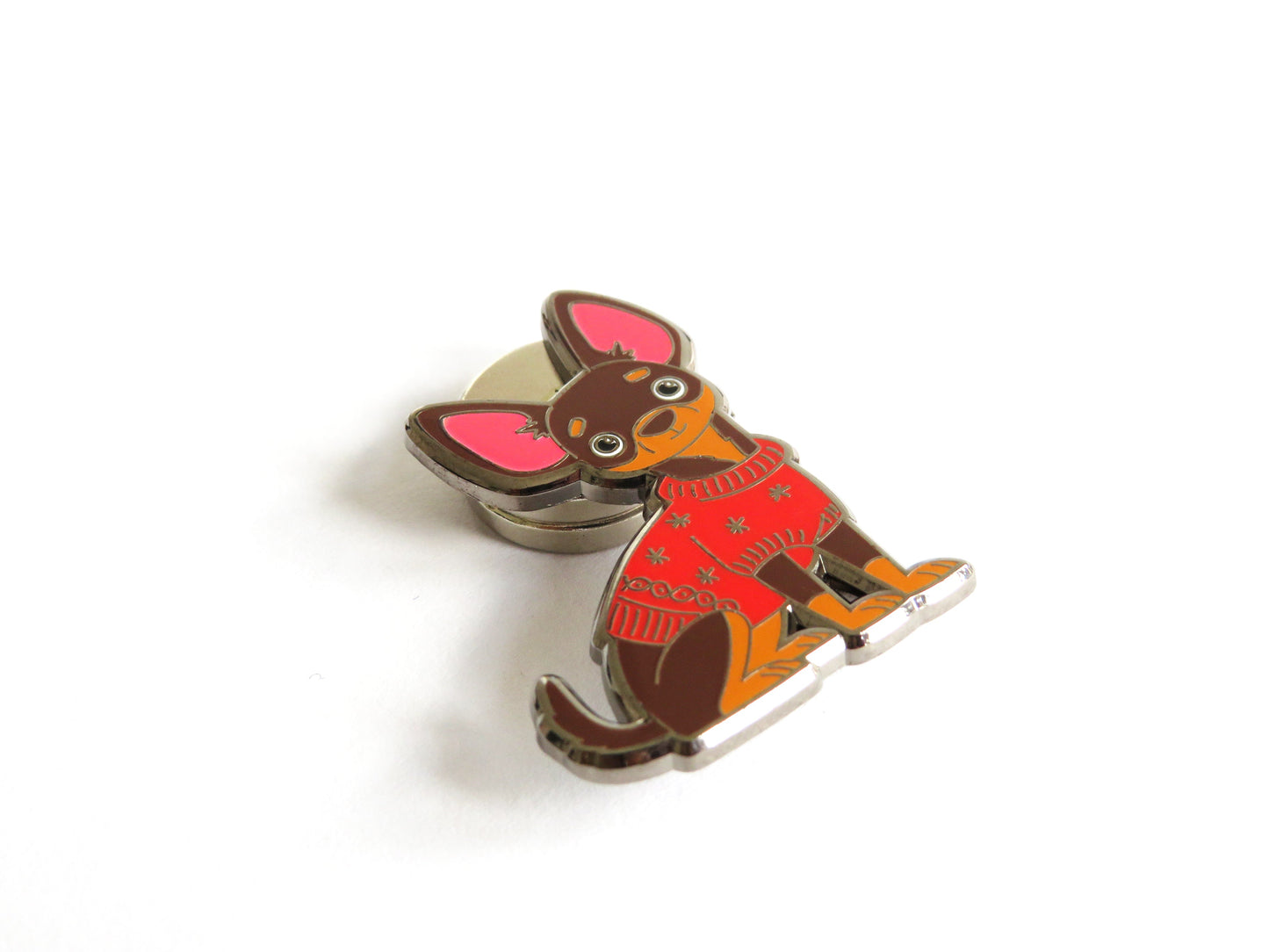 Letistitch Magnetic Needleminder – “Cheerful Chihuahua” SKU 14372