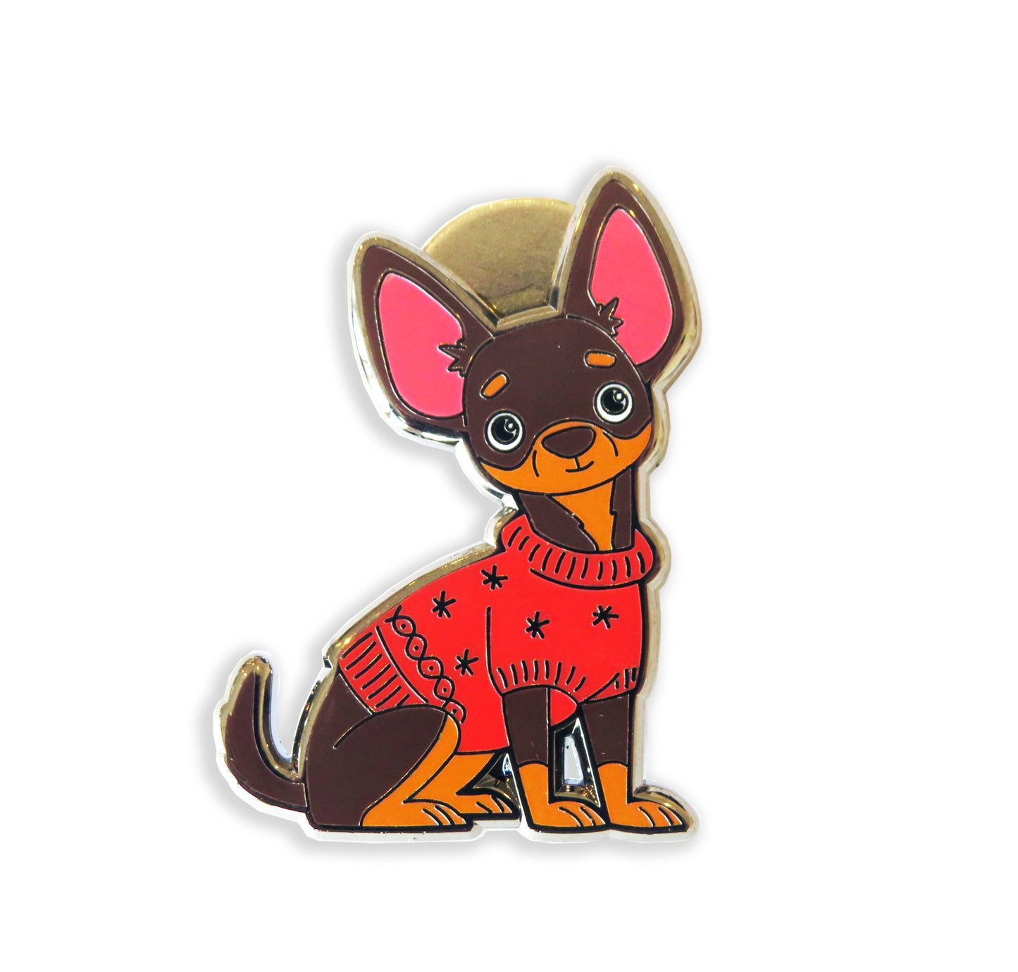 Letistitch Magnetic Needleminder – “Cheerful Chihuahua” SKU 14372