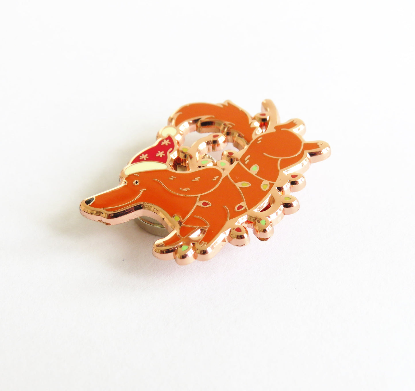 Letistitch Magnetic Needleminder –  “Playful Dachshund” SKU 14374