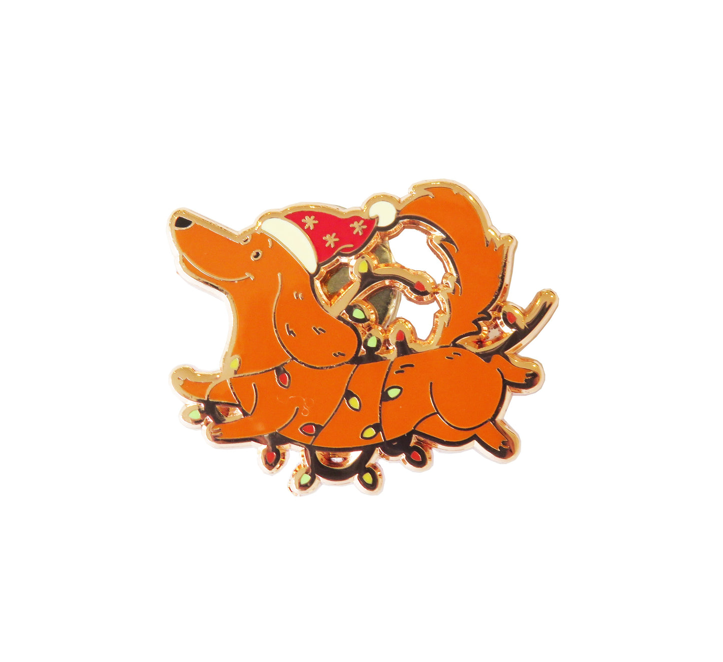 Letistitch Magnetic Needleminder –  “Playful Dachshund” SKU 14374