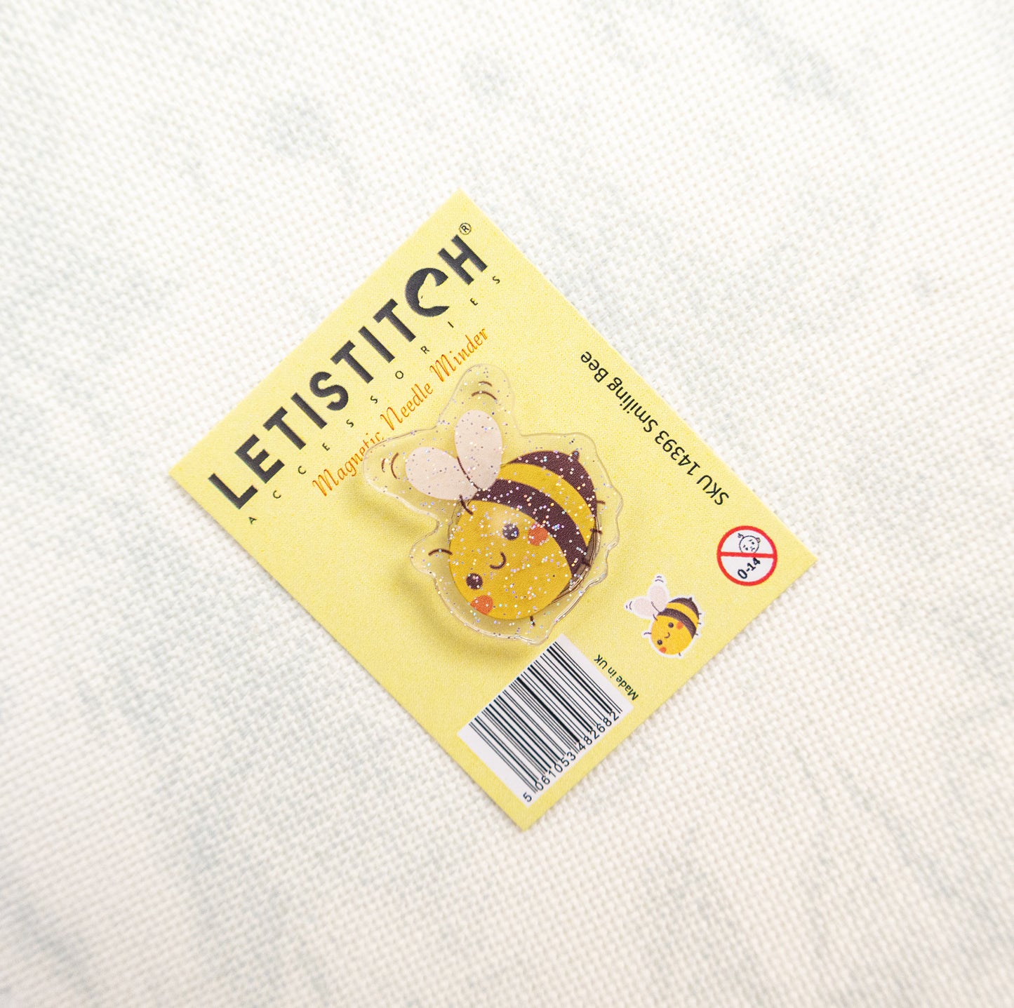 Letistitch SKU 14393 Smiling Bee