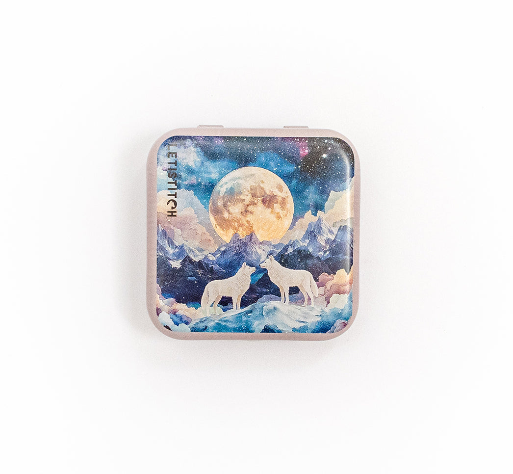 Tin Box for Needles – “Moon & Love” SKU 25631