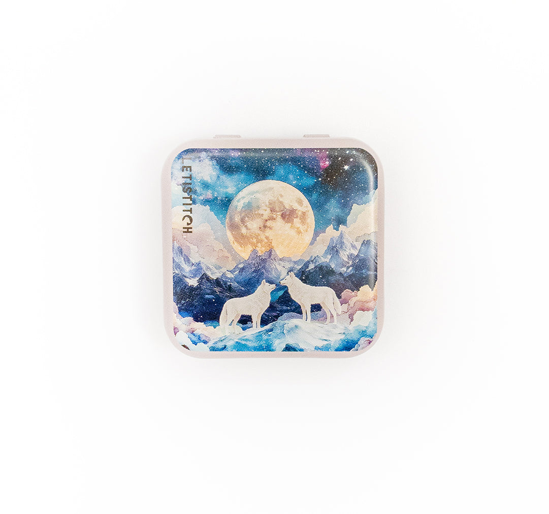 Tin Box for Needles – “Moon & Love” SKU 25631