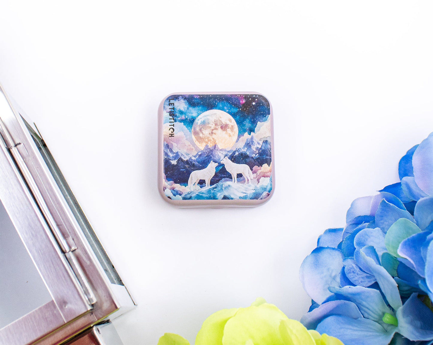 Tin Box for Needles – “Moon & Love” SKU 25631