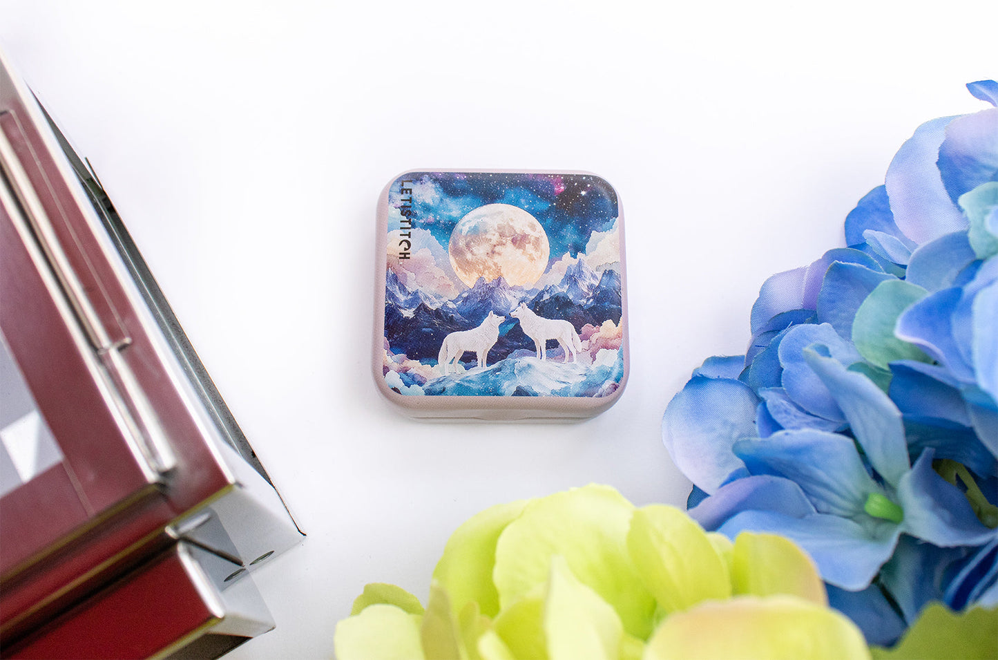 Tin Box for Needles – “Moon & Love” SKU 25631
