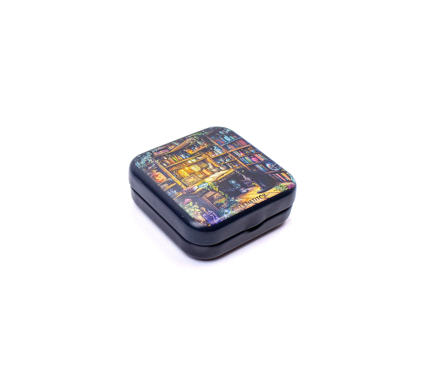 Tin Box for Needles – “Charmed Library” SKU 25632