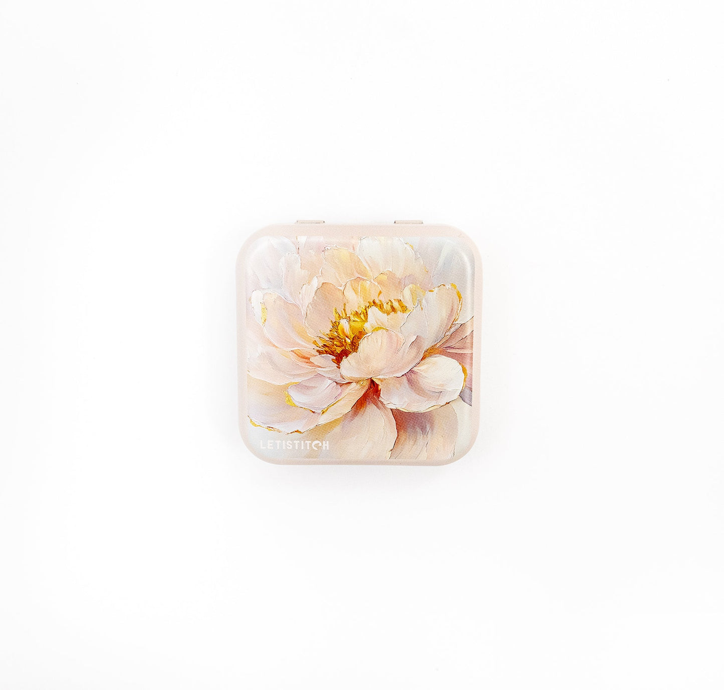 Tin Box for Needles – “Floral Grace” SKU 25633