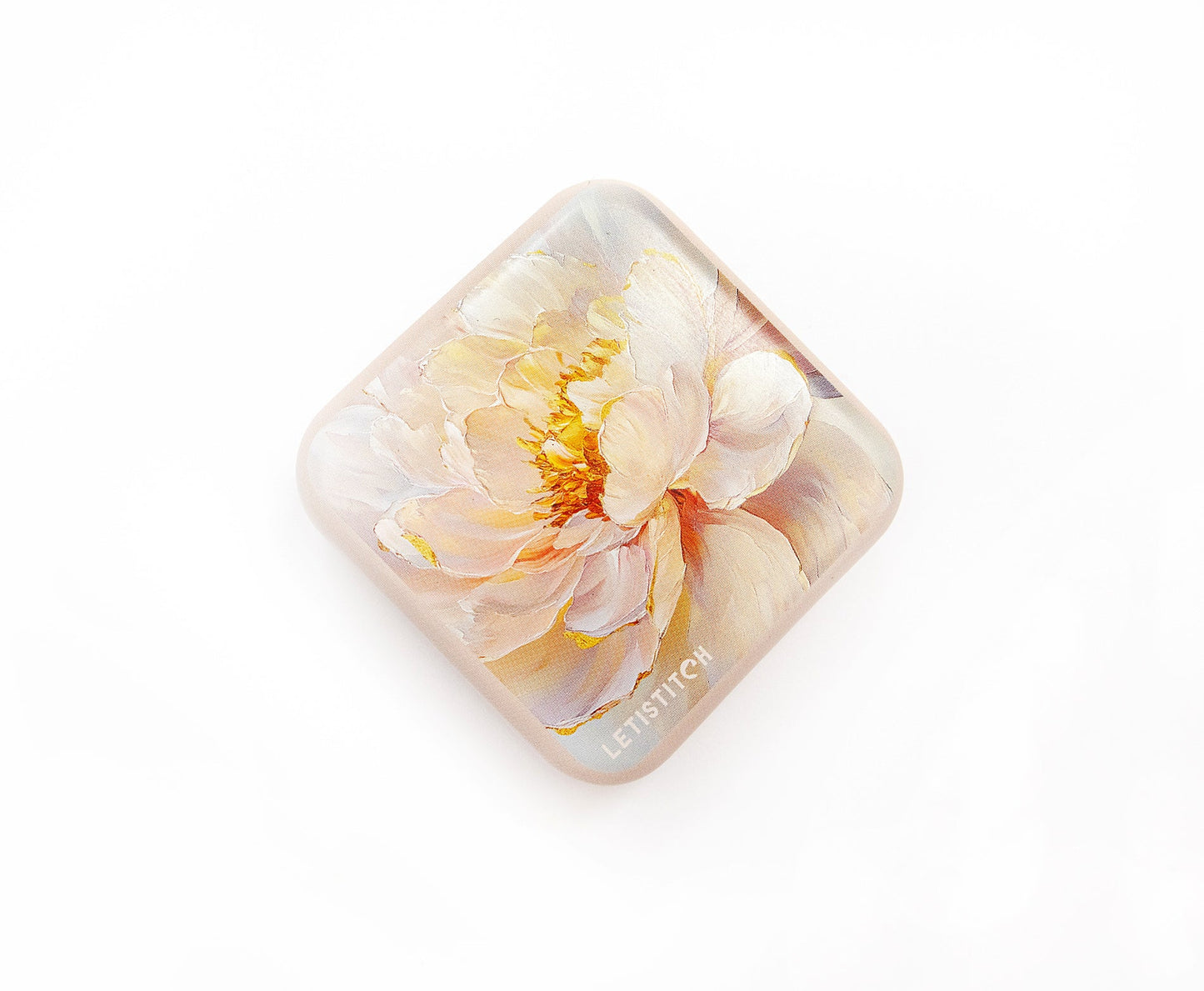 Tin Box for Needles – “Floral Grace” SKU 25633