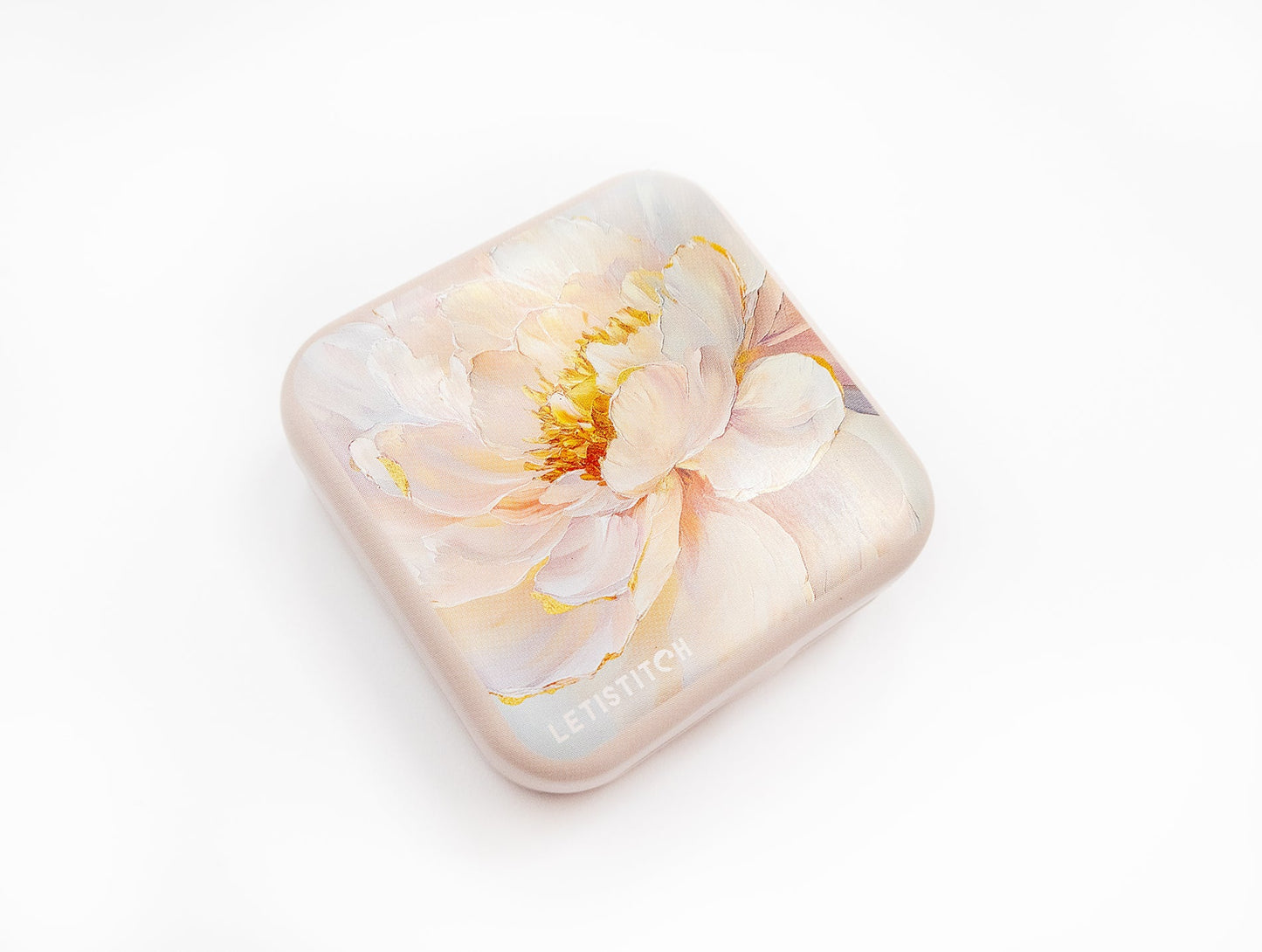 Tin Box for Needles – “Floral Grace” SKU 25633