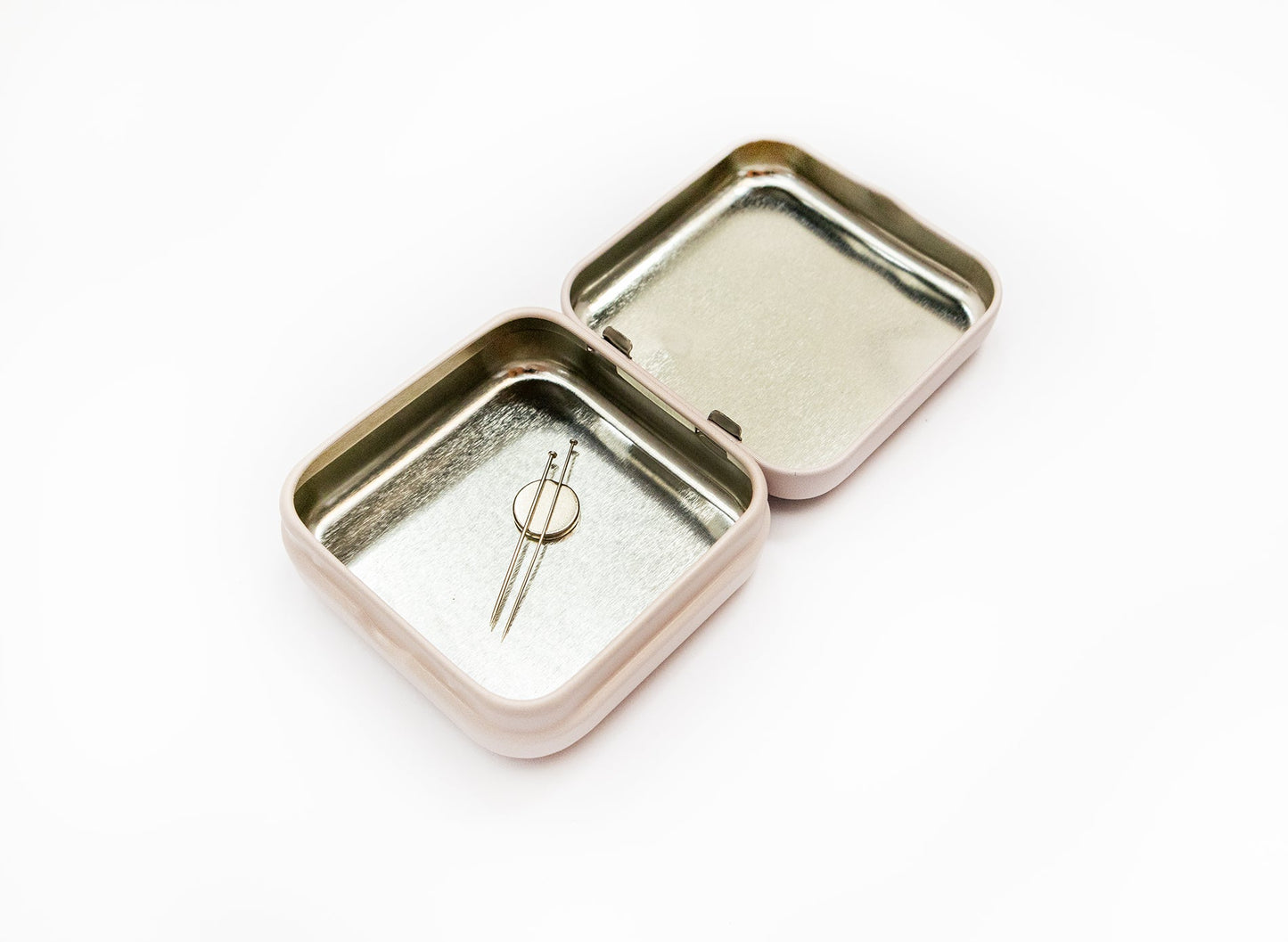 Tin Box for Needles – “Floral Grace” SKU 25633