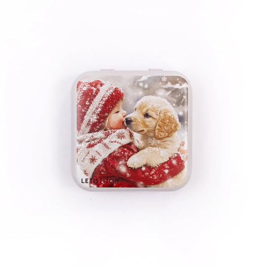 Tin Box for Needles – “Puppy Love” SKU 25639