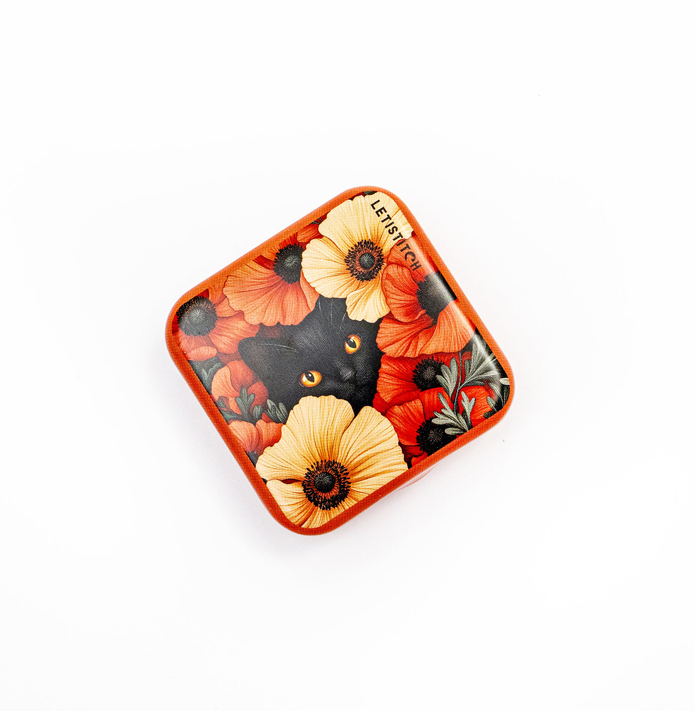 Tin Box for Needles – “Poppy Eyes” SKU 25640