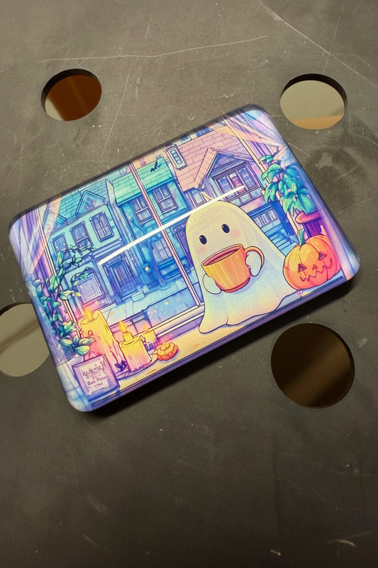 Pumpkin Latte Nights Magnet