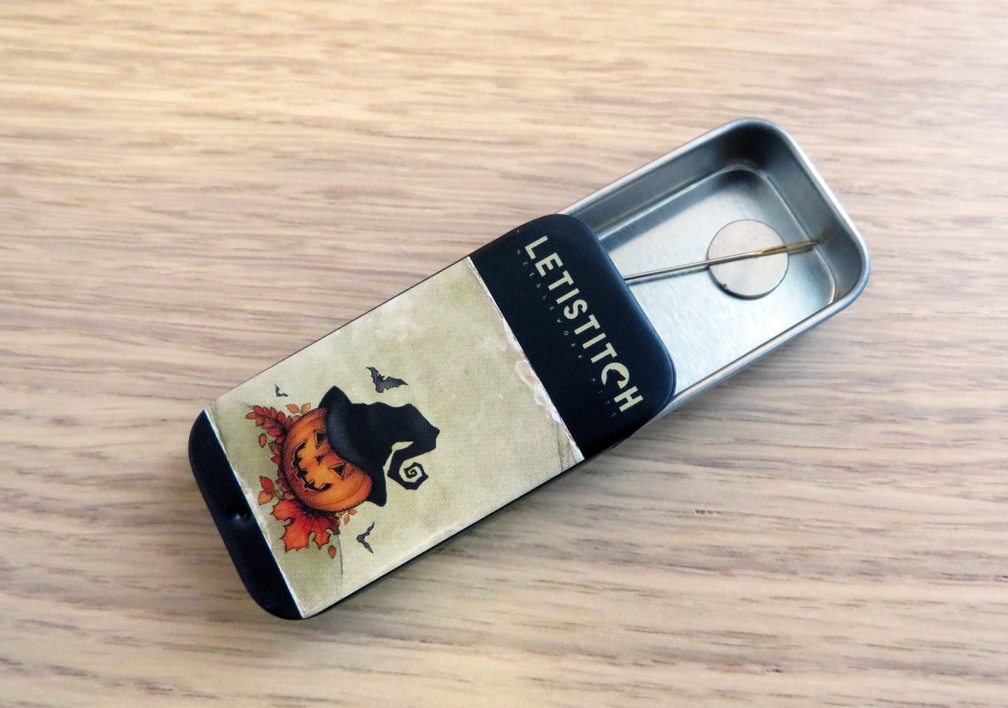 Letistitch "Happy pumpkin" Tin Box 25620