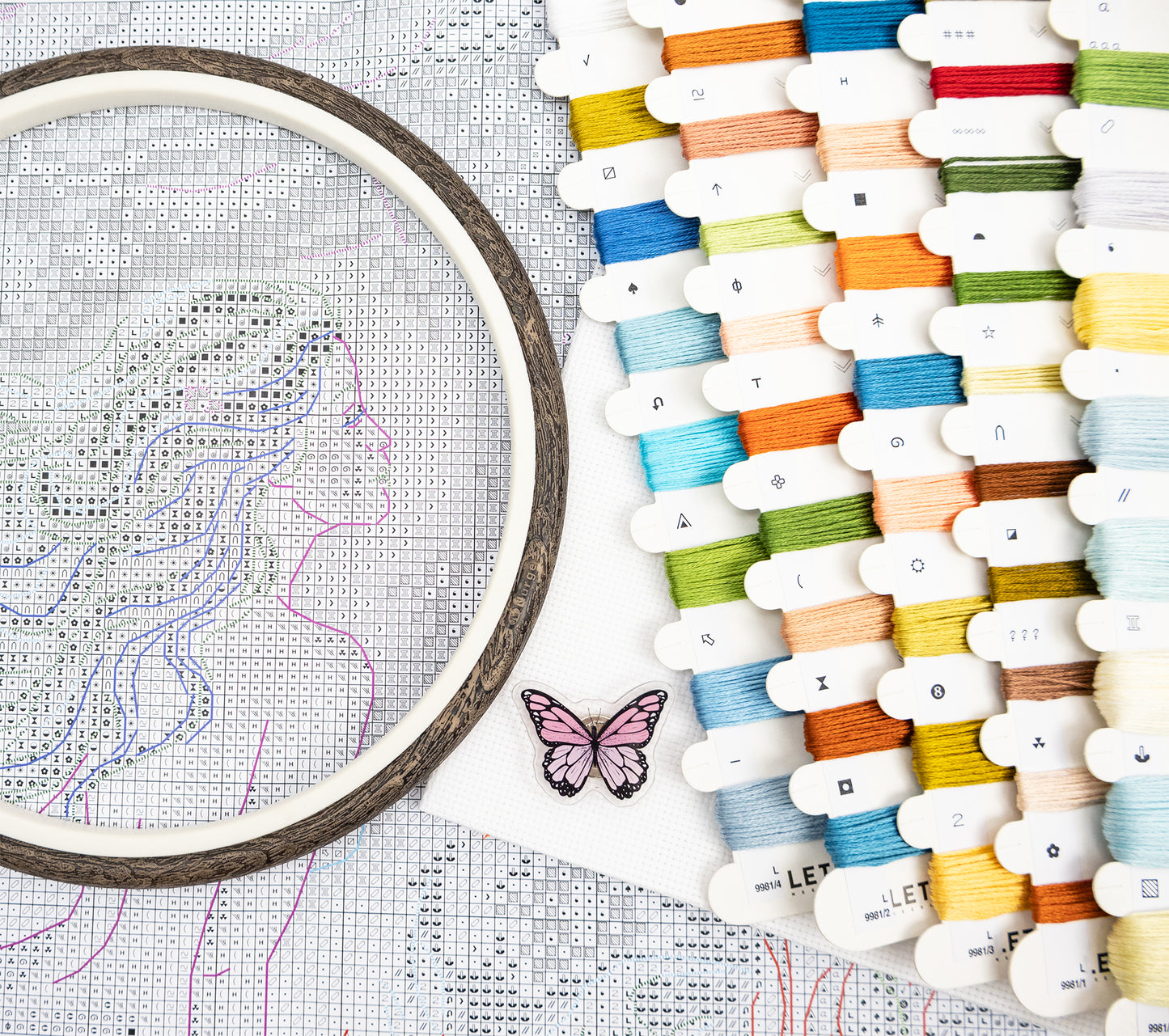 L9981 Mermaid Dreams Cross Stitch Kit