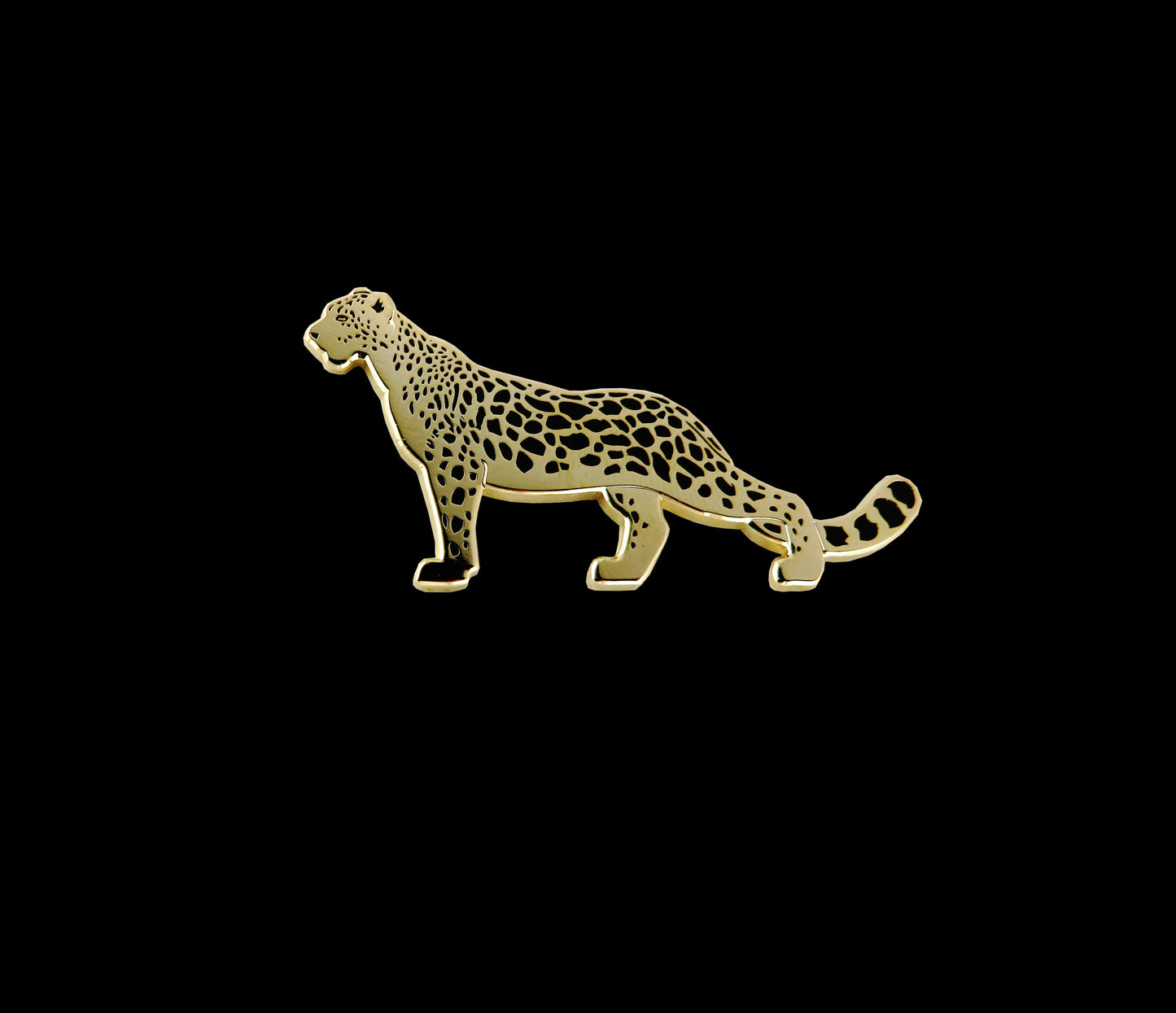 Letistitch Golden Leopard Chart Holder & Needle Minder 14344