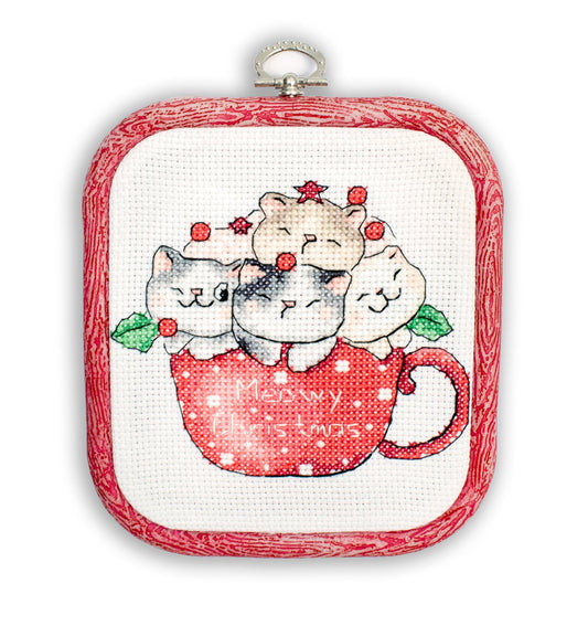 L8080 Meowy Christmas-with nurge hoop included