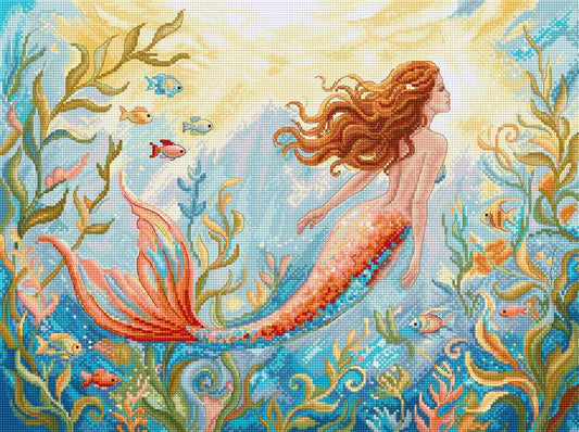 L9981 Mermaid Dreams Cross Stitch Kit