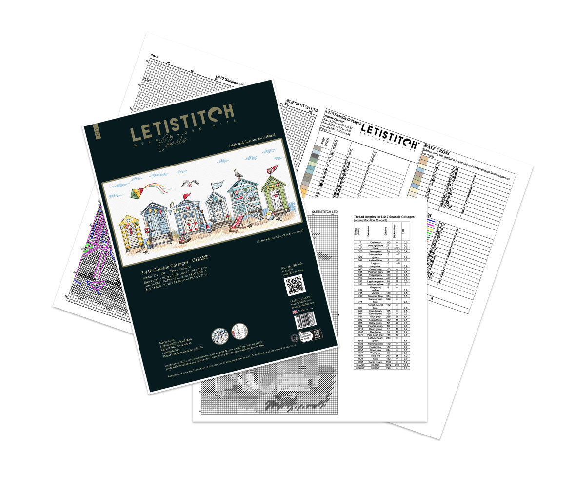 L410 Seaside Cottages - PRINTED CHART